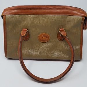 Dooney and Bourke vintage leather bag